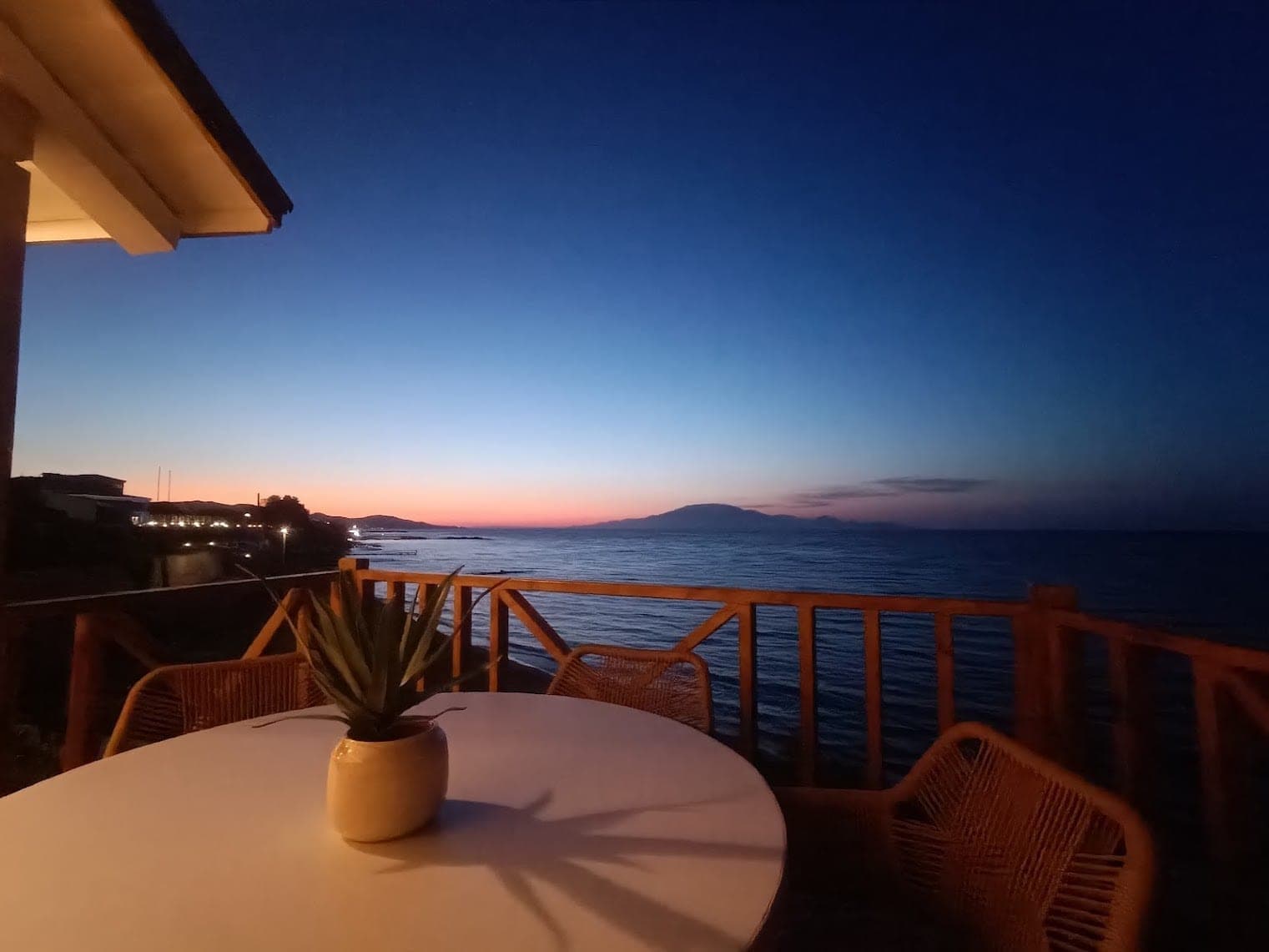 Dusk on the Terrace